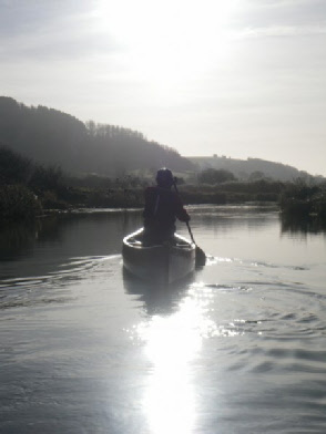 River Axe Open Canoe